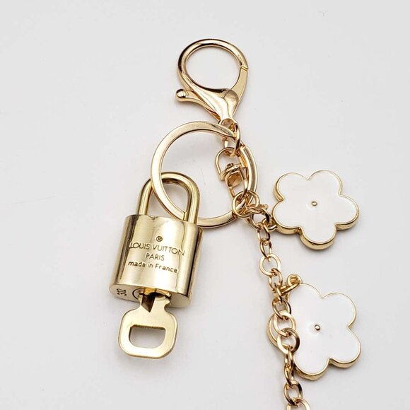 Authentic Louis Vuitton Lock & Key with unbranded Bagcharm, Keycharm, Keychain